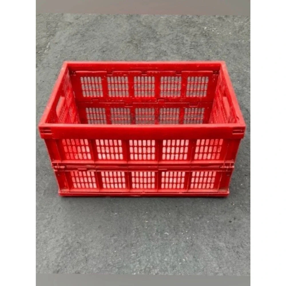 Red Milk Crate